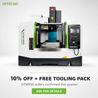 Machine CNC industrielle pour le traitement des métaux lourds avec cadre rigide et opération de fraisage cohérente HTM950