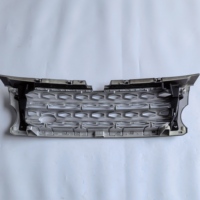 Grille de radiateur avant pour Discovery 4 LR4 2014-2016 OE LR051299 L319, grille supérieure en maille, pièces de rechange pour carrosserie extérieure de voiture, argent