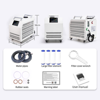 Enfriador de inmersión en frío dividido de 0.8hp Modos de frío caliente Enfriador de agua de baño de hielo con filtro y enfriador de recuperación de bomba
