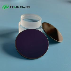 หน้าต่างเจอร์เมเนียม FELIX พร้อมเคลือบ DLC-AR เส้นผ่านศูนย์กลาง 8 มม. หนา 2 มม. สำหรับเครื่องวัดอุณหภูมิหน้าผาก - Product Image 1