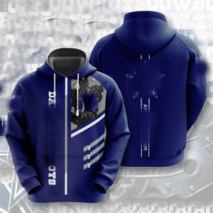 Vendita calda maglia Pullover da 32 squadre di football americano felpa calda con cappuccio con stampa 3D e felpe da uomo taglie forti personalizzate - Product Image 3