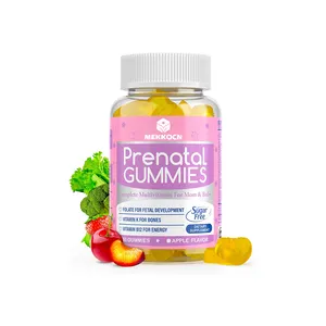 Healthcare supplement Prenatal Gummies with Choline Folate Iron for Fetal for Development Bones & Immunity Prenatal Vitamins