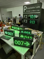 Écran LED d'affichage extérieur étanche pour signalisation de parking, idéal pour les parkings, garages et guides routiers