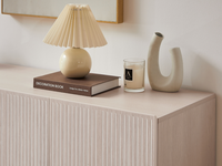 Table console en bois AJUNION, meuble de salon moderne, armoire de rangement, table d'entrée, meuble décoratif pour la maison