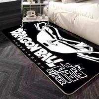 Tapis de sol imprimé en 3D sur le thème de l'anime - Tapis antidérapant personnalisé pour la décoration du salon et de la chambre
