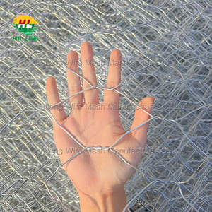 <span class=keywords><strong>Jordan</strong></span> 3x1x1m Fil de fer galvanisé Gabion Mesh Double Torsion Forme de trou hexagonal avec service de traitement de coupe - Product Image 5