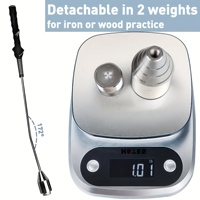 Bâtons d'entraînement de golf personnalisés en acier inoxydable pour débutants, utilisables en intérieur et en extérieur, accessoires de golf pour l'entraînement du swing
