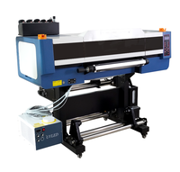 Imprimante à broderie 3D DTF Qinyu 60 cm, encre UV, impression en mousse entièrement automatique avec têtes Epson 3/4 I3200, utilisée pour le TEXTILE