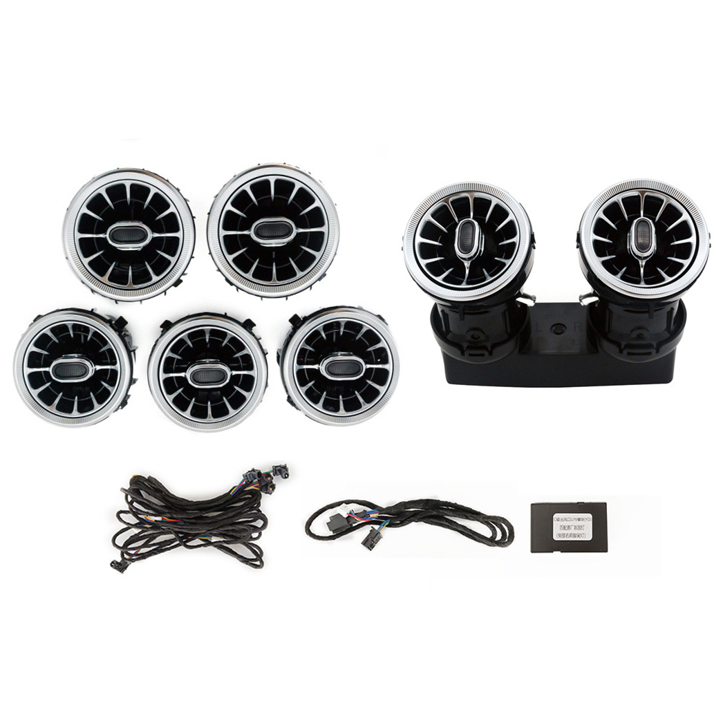 Ventilación de aire delantera + trasera (7PCS)