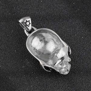 Pendentif Tête de Mort en Acier Inoxydable pour Hommes – Style Gothique – Vente en Gros pour Fabricants – Idéal pour Colliers Homme Tendance - Product Image 5