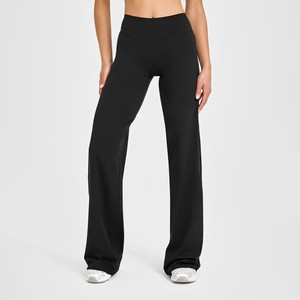 Leggings de Yoga de Cintura Alta y Pierna Ancha, Transpirables, de Secado Rápido y Elásticos, para Gimnasio y Uso Diario - Product Image 1