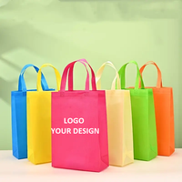 Sac en tissu anti-poussière non tissé enduit tissu non tissé sacs de rangement sous le lit vente chaude sac à provisions non tissé
