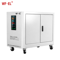 Régulateur de tension automatique (AVR) triphasé WF.EL 20 kVA, stabilisateur de tension et de courant alternatif en cuivre SVC avec interface tactile
