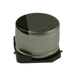 ตัวเก็บประจุแบบติดบนพื้นผิว SMD รุ่น EEV-HA1J470UP 47 ยูเอฟ คาปาซิเตอร์อะลูมิเนียม 47UF 20% 63V จากผู้ผลิต - Product Image 1