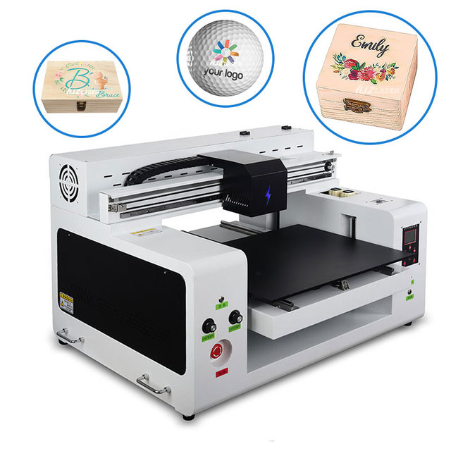 Inkjet A1 UV Printer 6090 Machine Print UV AB Film Spot Printer 6090 UV Flatbed Printer for Wood Acrylic Phone Case Cover Card