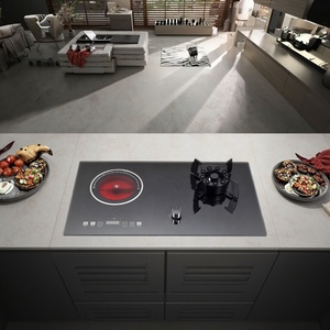 Công Nghệ Mới 2 Đầu Đốt Điện Đung Và Hồng Ngoại Nồi Cho Hộ Gia Đình Nhà Bếp Với Bếp Gas Được Xây Dựng Trong Cài Đặt - Product Image 3