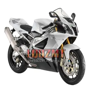 Kit de carénage pour Aprilia Mille RSV 1000 R RR RSV1000RR RSV1000R RSV1000 1000R 04 05 06 blanc argent 2004 2005 2006 Bodys 11No.39