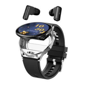 2025 T98 TWS <span class=keywords><strong>2</strong></span> in <span class=keywords><strong>1</strong></span> smartwatch auricolari senza fili da <span class=keywords><strong>2</strong></span>.02 pollici IP67 Sleep Tracker BT auricolare per uomini e donne Sport monitoraggio della salute - Product Image 2