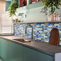Carreaux muraux autocollants pour crédence de cuisine, décoration intérieure pour salon