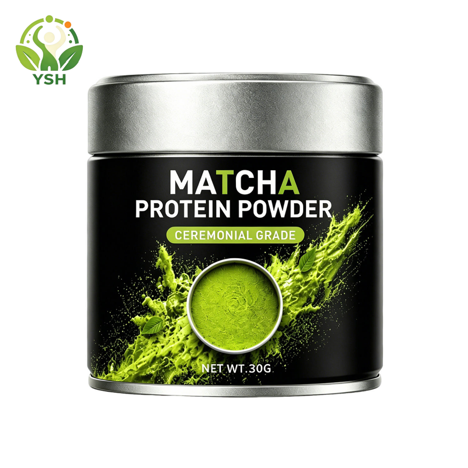 YSH OEM Private Label Matcha Protein Powder 26 g Yeast Protein Coconut ...
