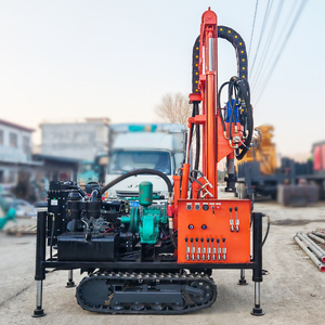 200m 유압 디젤 암석 코어링 드릴링 장비 휴대용 수원 드릴링 장비 시추공 드릴링 기계 - Product Image 1
