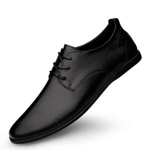 High-quality casual business 2026 new model best-selling hand-sewn men's formal <b>shoes</b> with rubber sole for anti-slip property - Product Image 5