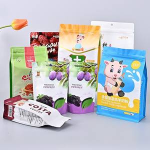 Accept your design Snack Packaging Stand up <b>Pouch</b> for coffee & Cookies High Barrier Aluminum Foil <b>Laminated</b> Plastic Zipper Bag - Product Image 4