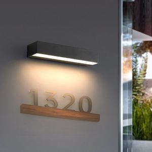 Luces LED <span class=keywords><strong>Savia</strong></span> para Puerta Delantera, Impermeables IP65, Lámpara Exterior para Jardín, Porche, Pasillo, Balcón, Luces de Pared Exteriores con Iluminación Arriba y Abajo - Product Image 1