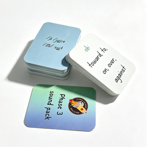 Cartes d'apprentissage de la <span class=keywords><strong>prononciation</strong></span> <span class=keywords><strong>anglaise</strong></span> pour enfants, reconnaissance des sons phoniques, orthographe, lecture, flashcards, cartes éducatives préscolaires - Product Image 1
