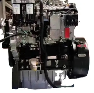 Perkins motor için 1104D-E44T endüstriyel komple motor 102kw 4 silindir dizel motorlar