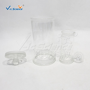 Frascos de vidrio transparente de borosilicato alto, frascos de muestra engrosados y sellados, frascos para muestras de patología de laboratorio - Product Image 4