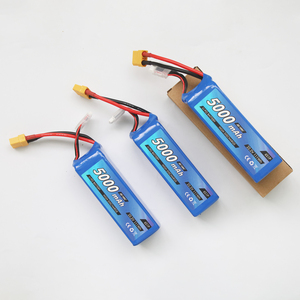 6S 5000mAh 70C LiPo Drone <b>Battery</b> 22.2V High Discharge Pack XT60 Plug Soft Case for FPV UAV A+ Cell 800 Cycles - Product Image 4