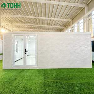 Maison préfabriquée de luxe extensible, traitement anti-corrosion par galvanisation à chaud, 20 pieds, salle de bain en option, appartement pour grand-mère - Product Image 1