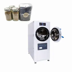 Autoclave automático de vapor horizontal al por mayor de China para cultivadores de setas