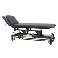 Salut bas réglable physiothérapie Massage chiropratique Table de traitement de décompression vertébrale cuir synthétique cuir haute densité