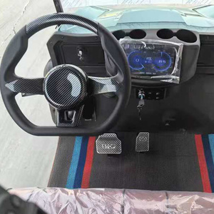 Voiturette de <span class=keywords><strong>golf</strong></span> électrique mini HLD 3,5 kW, <span class=keywords><strong>4</strong></span> places, nouveau design, batterie 60 V, buggy de tourisme, certifiée CE, autonomie 70-90 km, vitesse 30 km/h, AC - Product Image 3