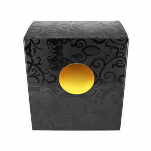 Caja de embalaje para sobres de miel, caja de regalo de papel kraft, logotipo personalizado, miel Black Bull - Product Image 1