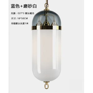 Lámpara Colgante de Hierro Forjado de Lujo Posmoderno para Restaurante, Lámpara de Techo Personalizada de Una Sola Cabeza para Barra o Mostrador - Product Image 4