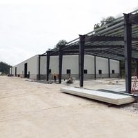 Estructura de Acero Resistente para Taller, Almacén, Garaje, Cobertizo y Granja, Diseño Personalizado para Proyectos Industriales Globales