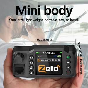 Émetteur-récepteur VHF longue portée 5000 milles, puissant, avec carte SIM 4G, Wi-Fi, GPS, Zello, PoC, mini radio de voiture, talkie-walkie - Product Image 1