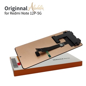 Note12pro แพ็คบริการ LCD โทรศัพท์มือถือของแท้สำหรับ Xiaomi redmi Note12pro 5G อะไหล่ซ่อมโทรศัพท์มือถือ LCD พร้อมกล่องแพ็ค - Product Image 1