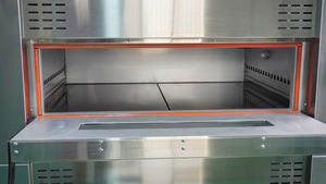 Panadería industrial comercial Cubierta eléctrica y de gas Pizza Pan 3 cubiertas 6 bandejas Horno para hornear - Product Image 5