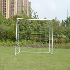 Jiangsu 24x8ft 11-orang ukuran resmi tugas berat latihan besar sepak bola pengganti jaring gawang sepak bola