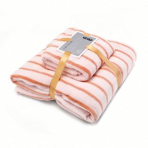 Ensemble de bain en polaire corail de haute qualité, tissu tricoté doux et absorbant - Fabricant d'ensembles de serviettes - Product Image 4
