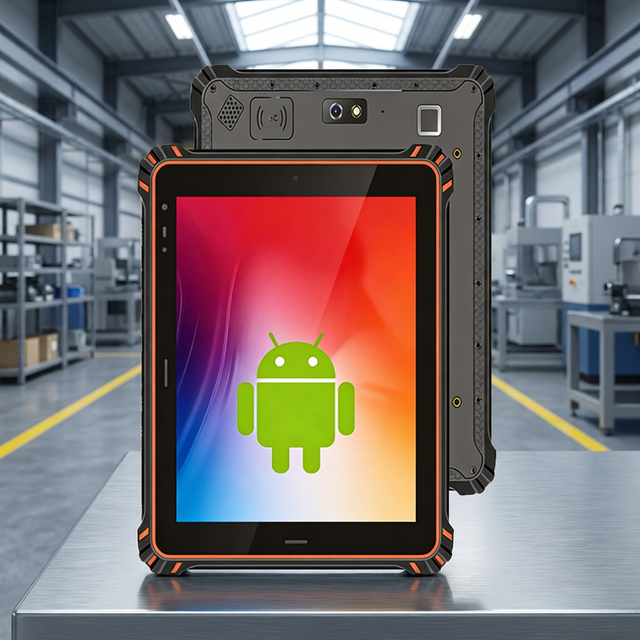 New Rugged Industrial Tablet with 10.1" Capacitive Screen Wi-Fi MTK Processor GSM Support Android 13 IP68 Sealing