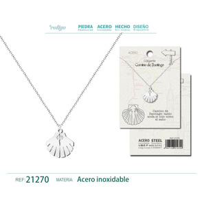 Ciondolo e Charm Cotigo Pilgrim in Acciaio Placcato Argento Fine Origine Cina - Product Image 1