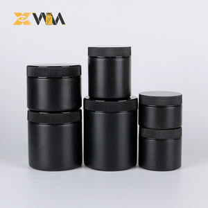 Bouteille en plastique noir à large ouverture personnalisée Bouteille <span class=keywords><strong>de</strong></span> crème solide <span class=keywords><strong>de</strong></span> 100ml Pot scellé <span class=keywords><strong>de</strong></span> crème en poudre <span class=keywords><strong>de</strong></span> 50g <span class=keywords><strong>de</strong></span> <span class=keywords><strong>cire</strong></span> pour cheveux - Product Image 6