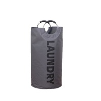 Panier à linge pliable en tissu Oxford grande capacité Cedar Space pour chambre et salle de bain, sac de rangement pour vêtements avec poignée