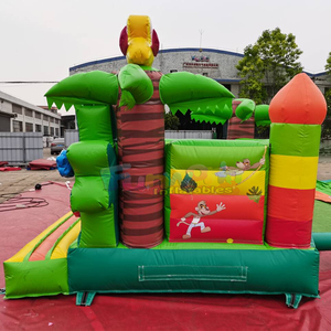 Château gonflable commercial d'extérieur, trampoline gonflable, château gonflable jungle, château gonflable singe pour enfants - Product Image 4