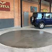 Plateforme tournante à 360 degrés pour l'affichage de véhicules automobiles modernes, garage, entrepôt, salle d'exposition